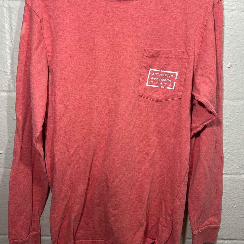 Southern Marsh Collection Men’s Red Long sleeve: Size Small